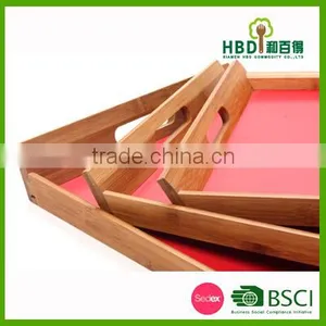 Hot Selling Bamboo Trays,Bamboo Breakfast Tray,Bamboo Food Tray thumbnail-5