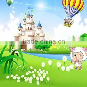 2015 Vinly Cartoon Wallcovering for Kids/decorative Mural Wallpaper for Kids Room thumbnail-3