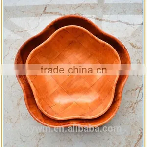 Pinch Domestic Woven Salad Bowl and Plate 20 and 25 cm thumbnail-1
