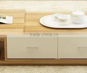 Wooden Coffee Table Modern thumbnail-3