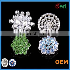 Wholesale Fashion Fancy Crystal Rhinestone Sewing Buttons thumbnail-3