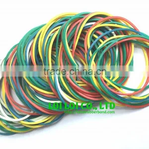 Mix Colour Natural Elastic Hair Band - Strong Rubber Band and Colored in Bulk Rubber Band for Money Use thumbnail-1