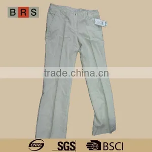 Lady's Cheap Simple Style Woman Trousers Long Shirts Trousers for Women thumbnail-1