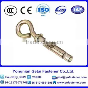 Zinc Yellow Eye Bolt Sleeve Anchor thumbnail-4