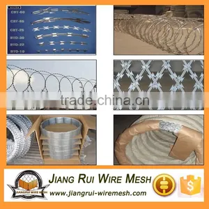 Low Price High Quality Heavy Duty Razor Barbed Wire thumbnail-1