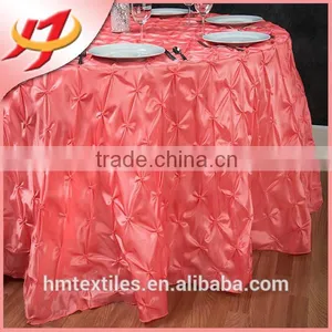 Wholesale Fancy Taffeta Table Cloth for Wedding/hotel/party thumbnail-4