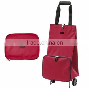 Market Foldable Wheeled Trolley Shopping Bag thumbnail-1