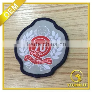 Personalized Own Logo Embroidery Clothing Patches thumbnail-1