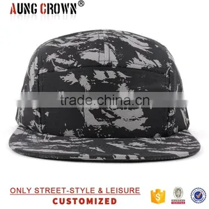 Custom Wholesale 5 Panel Snapback Caps thumbnail-2