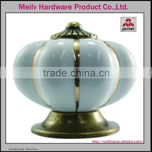 Foshan Manufacturer 2016 32*32mm 39*39mm Ceramic Furniture Wardrobe Handle and Knobs thumbnail-1