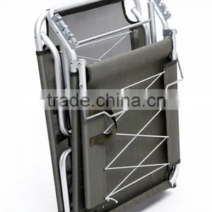 Aluminum Folding Ajustable Back Folding Bed thumbnail-4