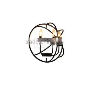 Vintage Retro Wall Sconce Metal Cage Wall Lamp Wall Mount thumbnail-4