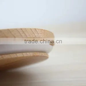 Wholesale Glass Jar Storage Jar 400ml Capacity Wooden Lid Man-blown Heat Resistant Glassware N6450 thumbnail-5