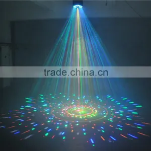 Mix LED Laser White Strobe + RGBWY LED Beam + 150mW RG 8 Pattern Laser Light | 3 in 1 Led Lights Laser thumbnail-4