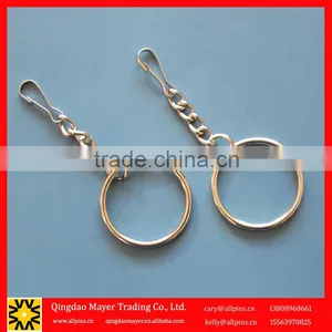 Wholesale Stainless Steel Metal Key Ring Swivel Hooks thumbnail-1