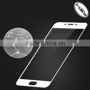 HUYSHE Cell Phone Accessories Anti-expolsion Screen 2.5D Full Cover Guard for Meizu M3e 9H Tempered Glass Protector thumbnail-1