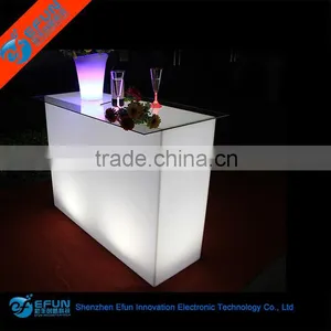 Modern Rgb Color Bar/pub Counter for Sale,portable Led Restaurant Bar Counter thumbnail-2