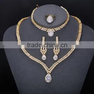 Fashion Gold Plated Jewelry Set From Dubai,brass Jewelry Set Latest thumbnail-5