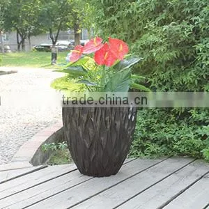 Fiberglass Plants Container and Flowers Pots Bonsai thumbnail-2