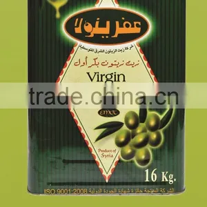 AFRINOLA Virgin Olive Oil TIN 16 KG thumbnail-1