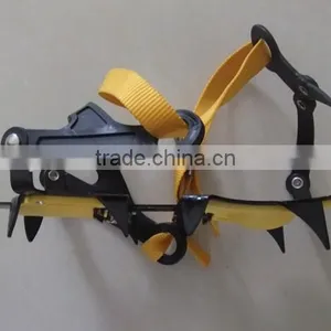 Mountain Climbing,Hiking,Walking Antislip Shoes Cover Snow and Ice Shoes Spikes Good Tpr Ice Shoe Crampons thumbnail-5