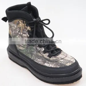 Wholesale Mens Camo Felt Sole Wading Boots thumbnail-1