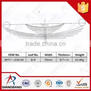 89707-1634-00 Oem Suspension Leaf Spring for JAPAN AUTOMOBILE thumbnail-1