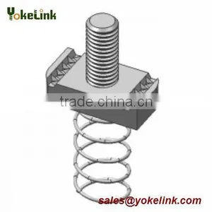 High Quality Galvanized Spring Nut With Stud For Solar Fastener M6,M8,M10,M12 thumbnail-1