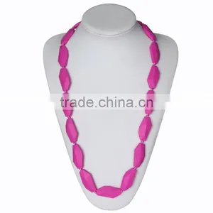 2016 Silicone Necklace Necklaces Have a Breakaway Clasp Champagne Colors for You Choice Silicone Non-toxic Necklaces thumbnail-3