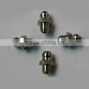 Clear Zinc Good Quality Steel Grease Nipple 1/4"-28UNF Straight thumbnail-5