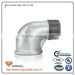 Hdpe 150lbs Screwed Pipe Fitting 90 Degree Elbow Reducing thumbnail-1