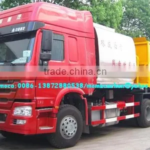 Howo 6x4 Asphalt Gravel Chip Sealer,asphalt Synchronous Chip Sealer 8000L Bitumen and 120000L Stone thumbnail-3