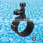 PP Saddle PP Clamp Saddle(Galvanised) Bolt & Nut/PP Saddle/saddle/ferrule Clamp thumbnail-1