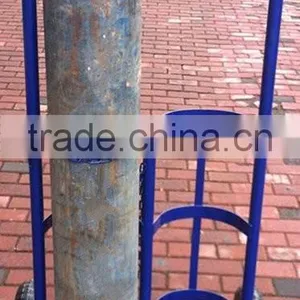 Oxygen Cylinder Trolley HT1007 for Single Gas Bottle thumbnail-2
