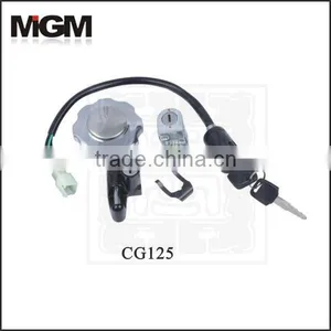 OEM High Quality Motorcycle Ignition Switch , Motorcycle Ignition Key Switch Lock Set thumbnail-2