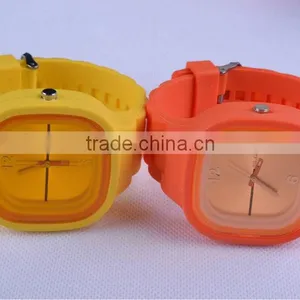 Multicolor Fantastic Beautiful Energy Strap Silicone Watch With Analog Dispaly thumbnail-1
