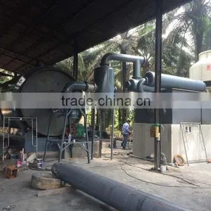Pyrolysis Plant Pyrolysis Machine for Plastic and Tyre Convert to Fuel thumbnail-5