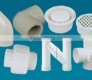 DIN8074 UPVC Fittings Tee, Elbow, Socket for Water or Drain Supply thumbnail-2