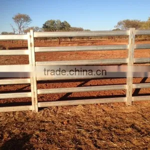 2016 the Newest Type of Galvanized Farm Gate Fencing Panel thumbnail-1