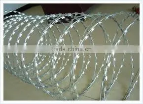 High Quality Galvanized Razor Barbed Wire thumbnail-1