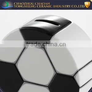 Cute Money Box Ceramic Football for Gifts thumbnail-2
