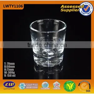 Clear Glass Tumbler & Water Cup & & Whiskey Cup & Tableware, Glass Cup thumbnail-1