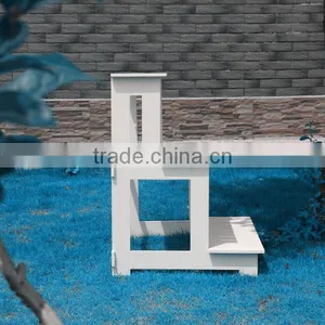 Wood Plastic Flower Pot Stand thumbnail-2