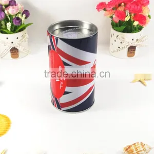 Custom New Design Cheap Round Metal Pen Holder Tin Box thumbnail-2