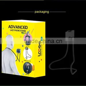 2017 New Creative Neck Wearable Phone Holder For Personal Leisure/Driving Use , Universal Adjustable Mobile Phone Stand Holder thumbnail-6