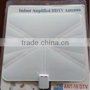 Factory Cheap Amplified Digital Indoor TV Antenna, 50miles Range ATSC TV Antenna, Wholesale Indoor TV Antenna High Gain UHF thumbnail-6