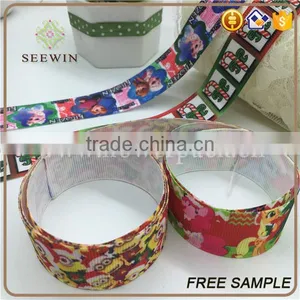 Grosgrain Custom Printed Ribbon thumbnail-1