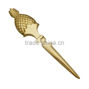 Brass Pineapple Letter Opener thumbnail-1