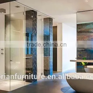 Bathroom Artificial Stone Solid Surface Clear Decorative Shower Wall Panels thumbnail-1