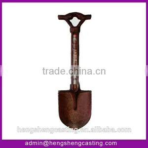 Home Decor Cast Iron Shovel Type Thermometer thumbnail-1